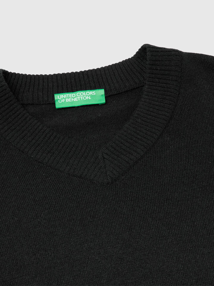 V NECK SWEATER L/S Women image number 7